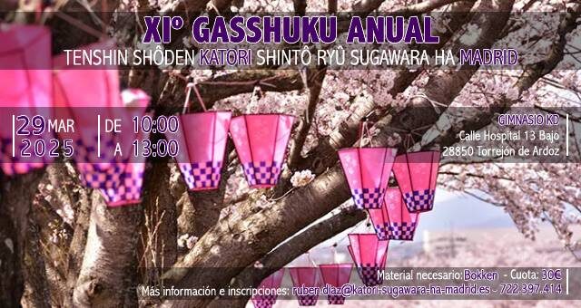 XIº Gasshuku Anual KSR Sugawara Ha Madrid